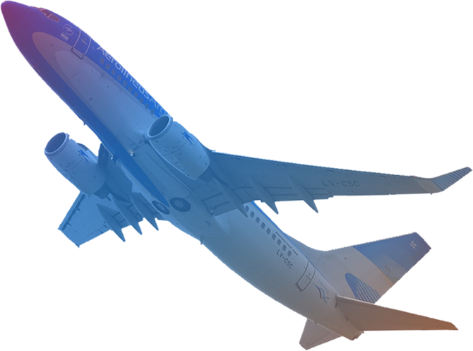 Airplane illustration for Yusjib Travels